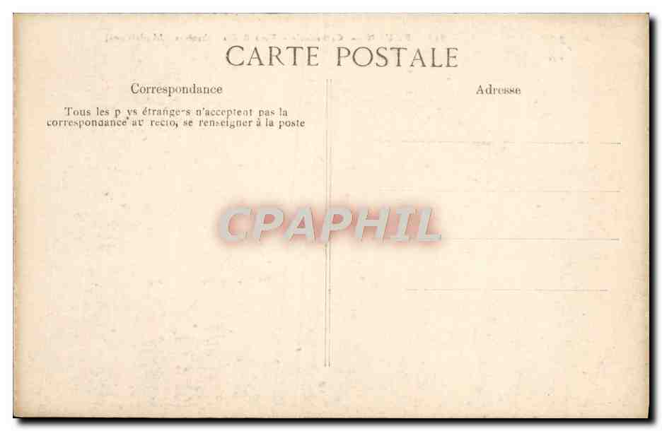 CPA Rouen Cathedrale Portail des Libraires Medaillons — Rückseite