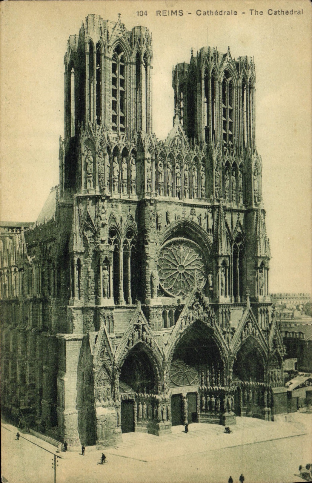 Reims - Cathédrale - The Cathedral — n°104 — Édition Reims Cathédrale