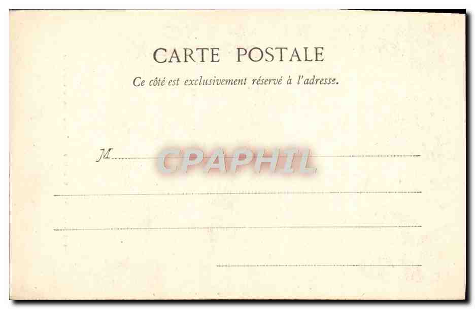Les Andelys - Cheminée de l'Hostellerie du Grand-Cerf — édit. Perjus-Coron (Eure) — Verso