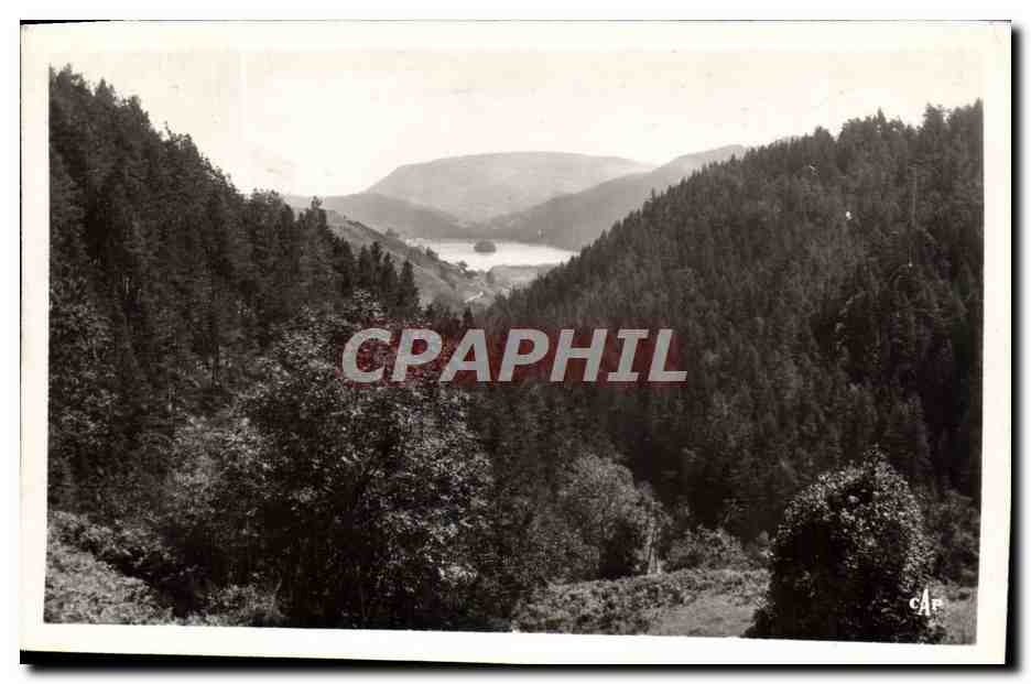 CPM Le Lac Chambon Vu Du Col De La Croix Morand