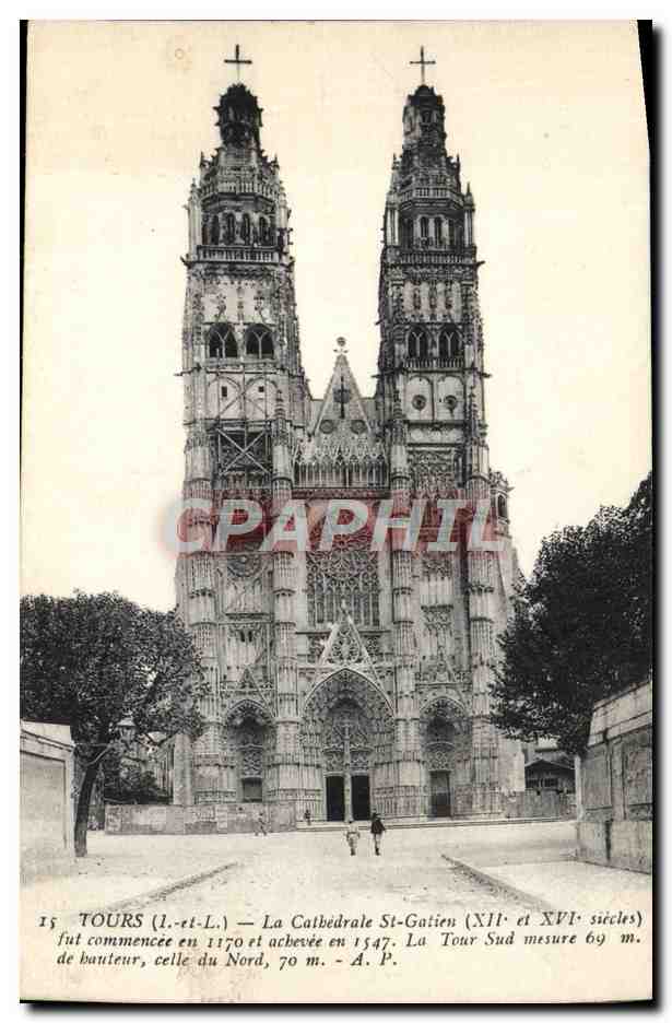 CPA Tours La Cathedrale St Gatien