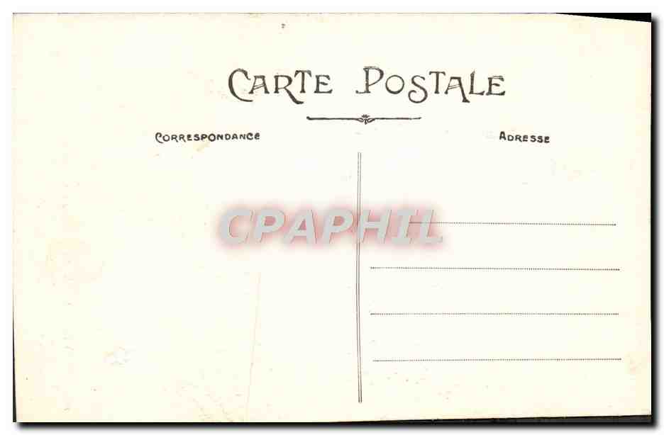 CPA Tours La Cathedrale St Gatien — Verso
