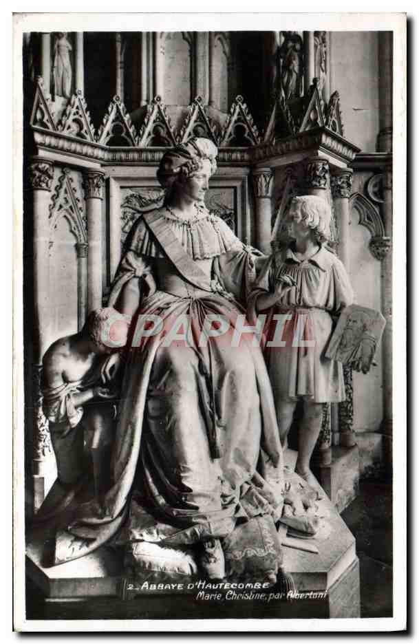 CPM Abbaye D'Hautecombe Marie Christine par Albertini