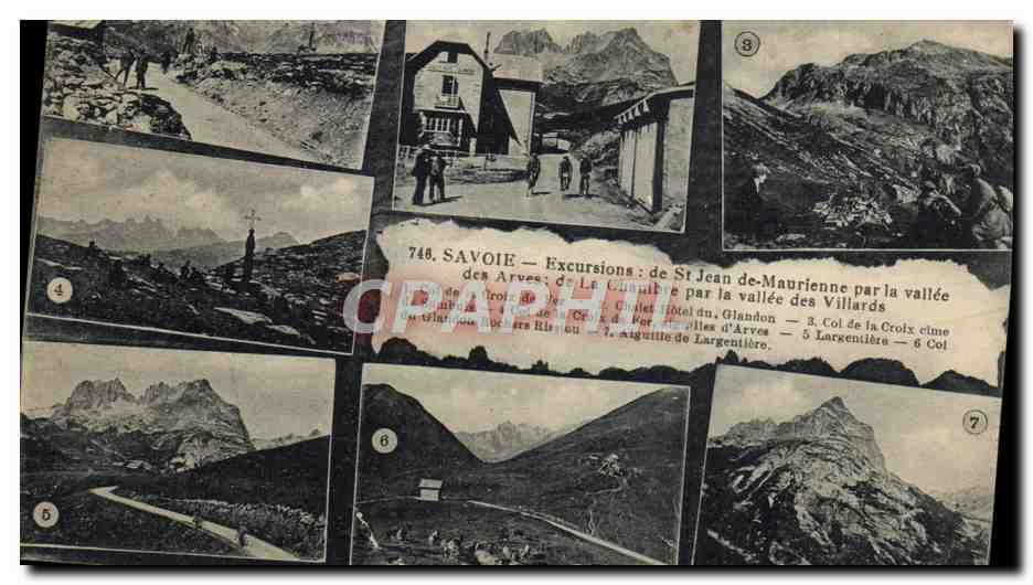 CPA Savoie Excusions De St Jean De Maurienne Par La Vallee des Arves de la Chambre par la vallee des Villards
