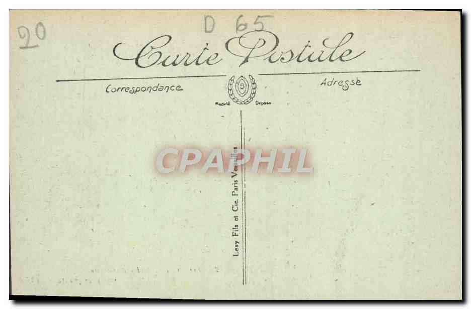 CPA Lourdes La Basilique Vue plongeante — Verso
