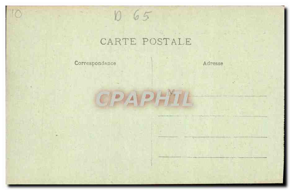 CPA Gavarnie Le Pic Mene Et Le Pain De Sucre — Verso