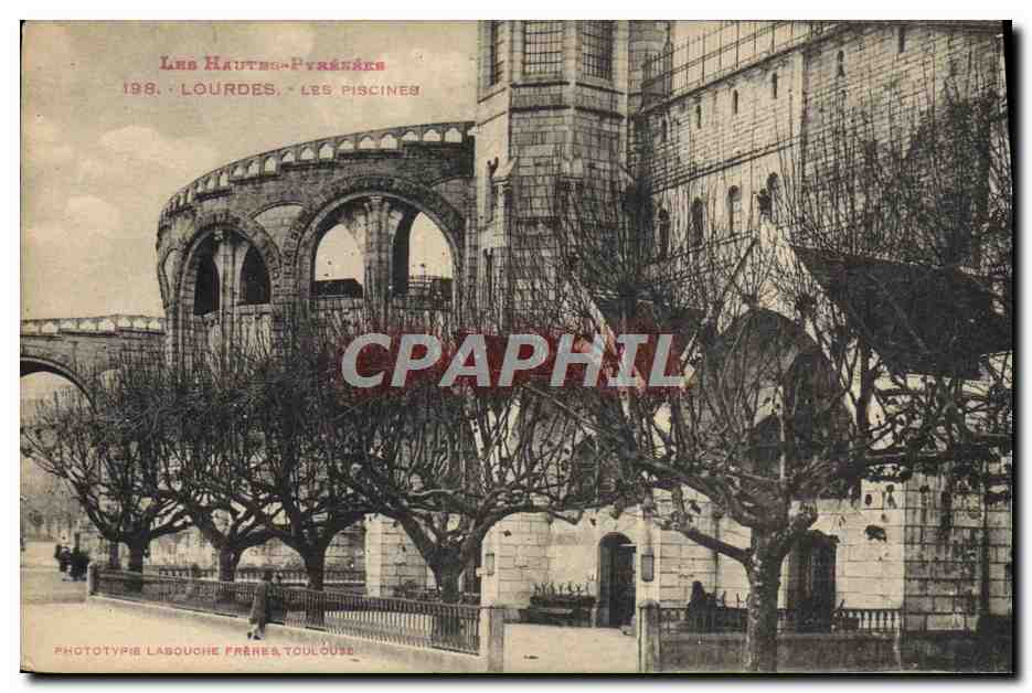 CPA Lourdes Les Piscines