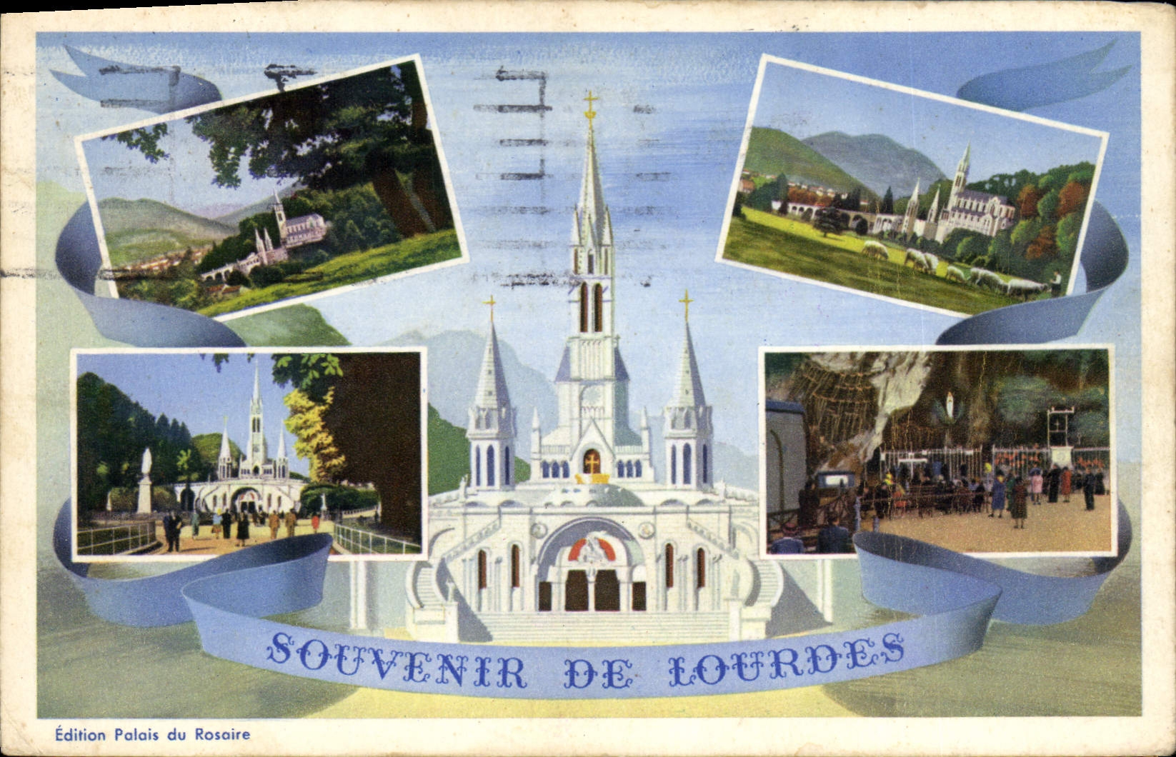 CPA Souvenir De Lourdes