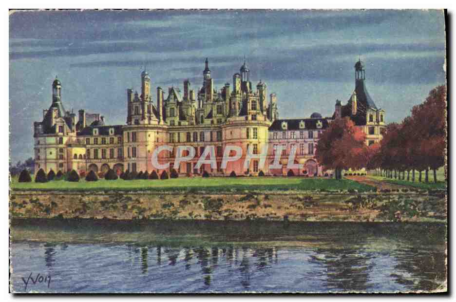 CPA Chateau De Chambord Facade Nord