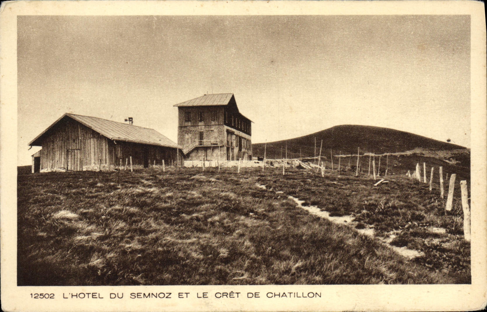 CPA L'Hotel Du Semnoz Et Le Cret De Chatillon