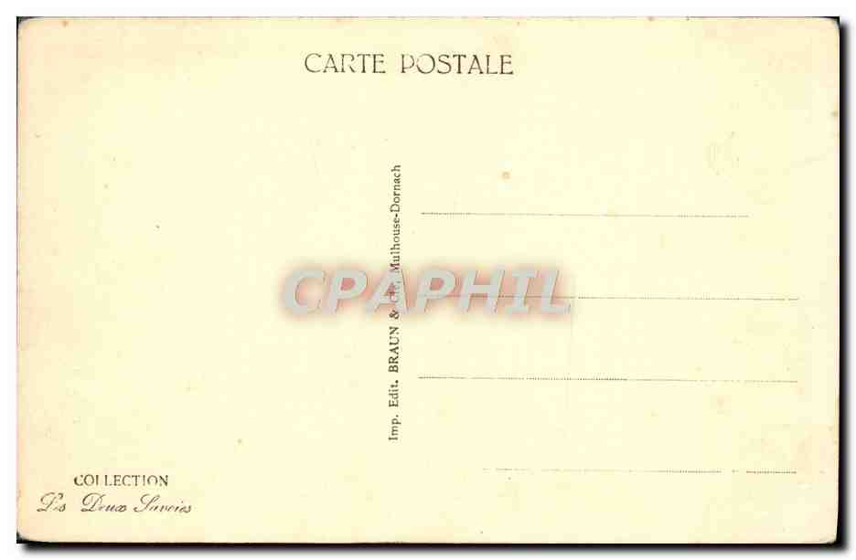 CPA L'Hotel Du Semnoz Et Le Cret De Chatillon — Rückseite
