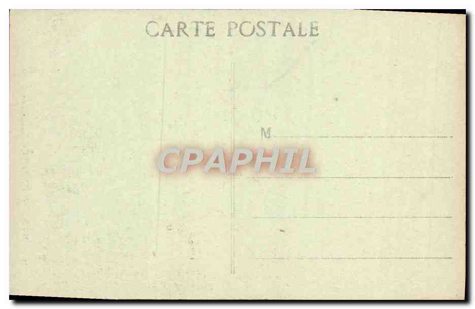 CPA Marseille La Fontaine Cantini Le Rhone — Rückseite