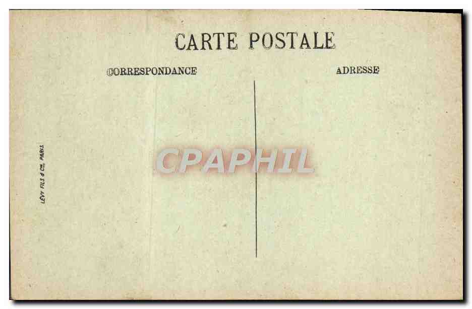 CPA Pont Croix Interieur De Notre Dame Du Roscudon — Rückseite