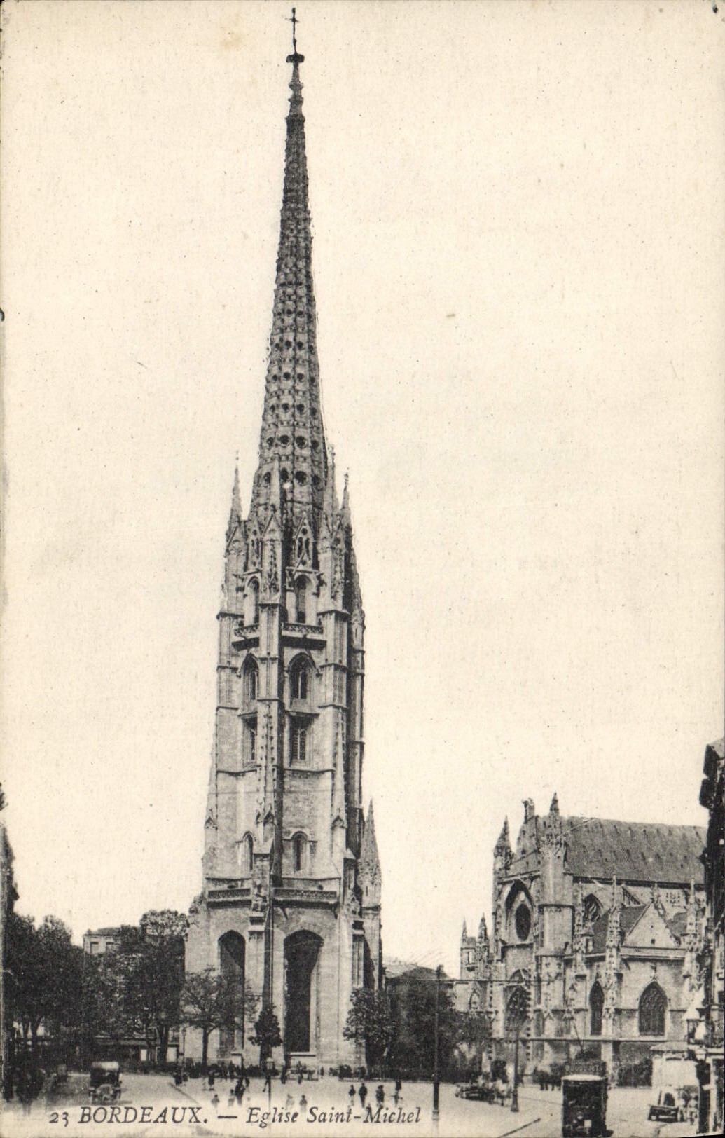 CPA Bordeaux Eglise Saint Michel