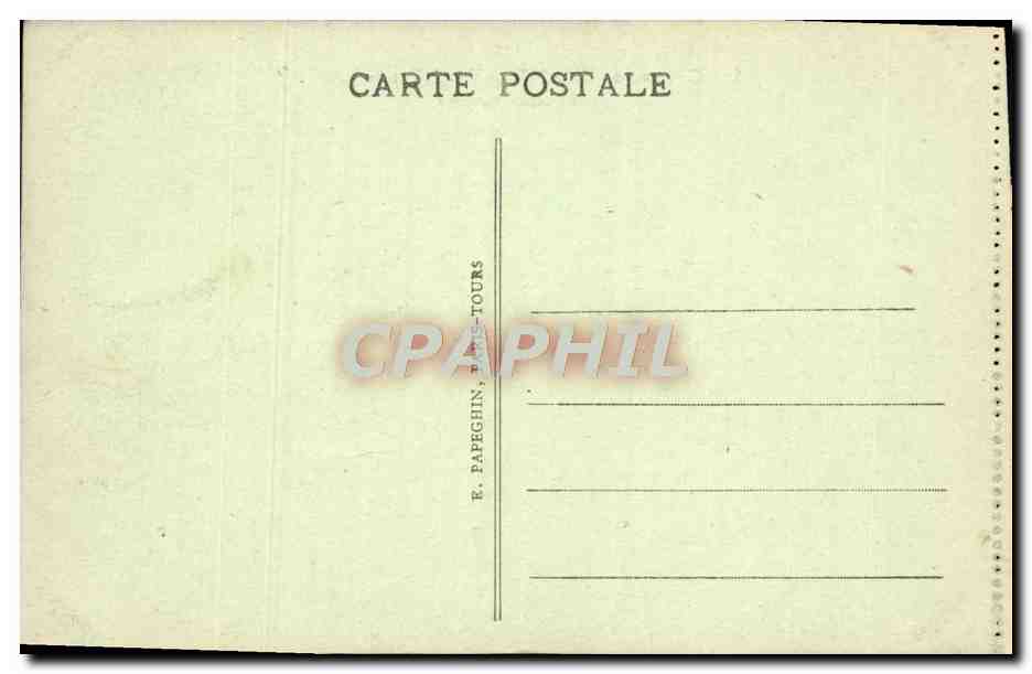 Château de Chantilly — L'Entrée — A.P. — Rückseite