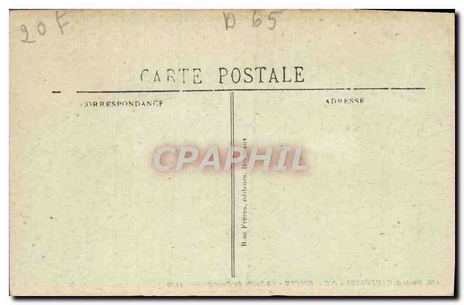 Route de Cauterets à Pierrefitte - La Sortie du Tunnel - n°136 — Rückseite
