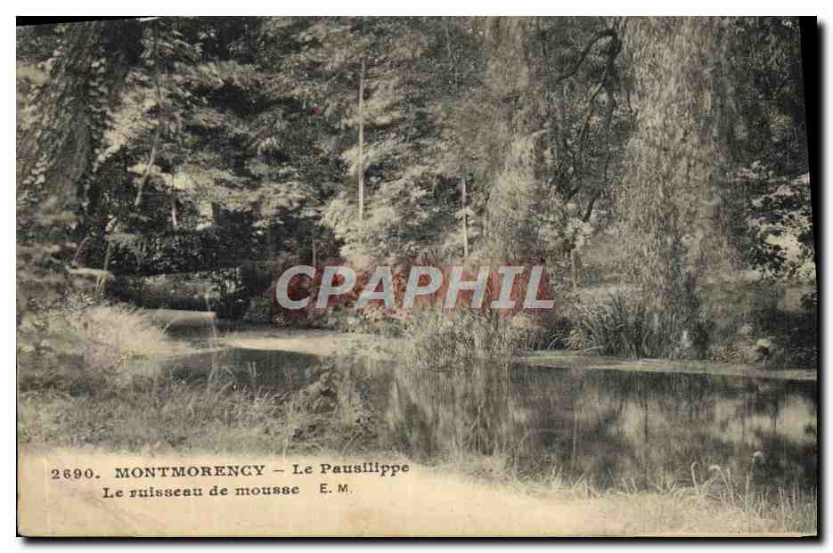 CPA Montmorency Le Pausilippe Le Ruisseau De Mousse