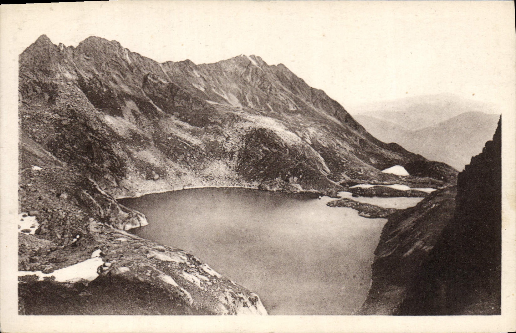 Les Lacs du Port de Vénasque — Env. de Luchon — Les Lacs du Port de Vénasque — L'Art des Arts Photomécaniques, Paris