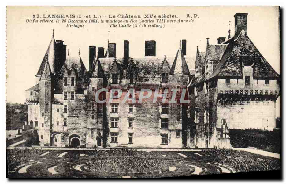 CPA Langeais Le Chateau