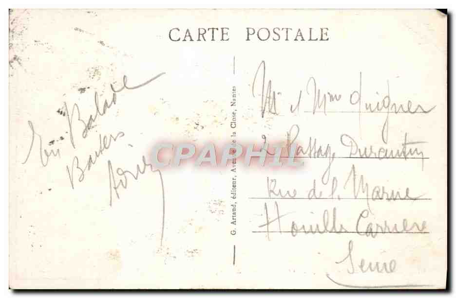 Deauville — La Plage Florurie — Le Normandy Hôtel — Rückseite
