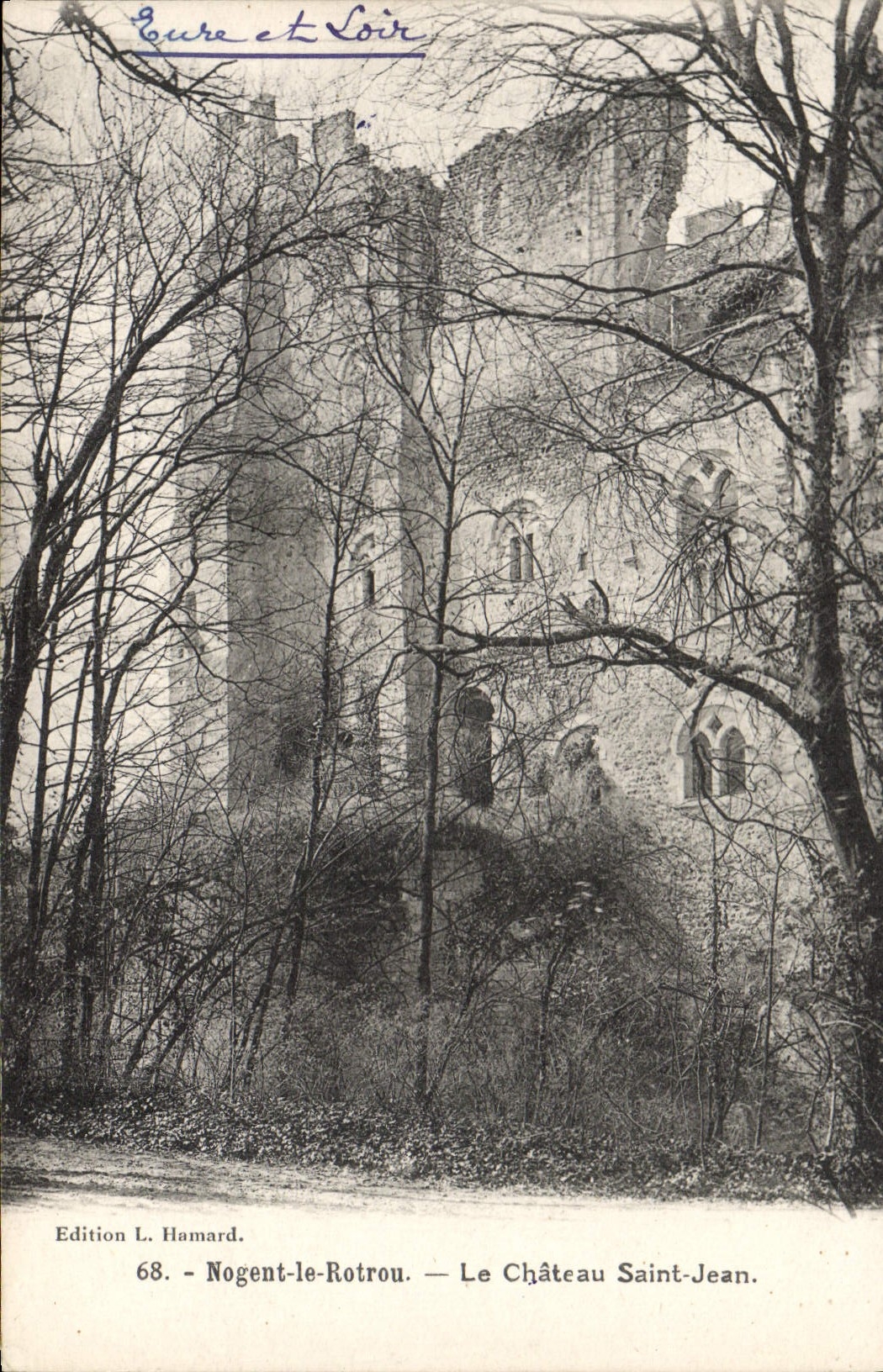 CPA Nogent Le Rotrou Le Chateau Saint Jean