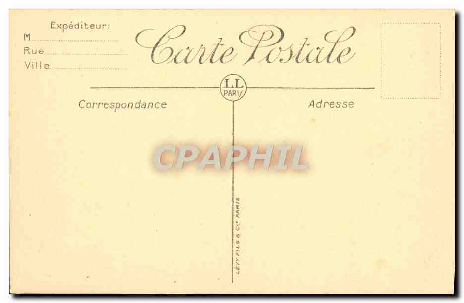 Pau — Le Château — La Chambre de Louis XIV — LL — Verso