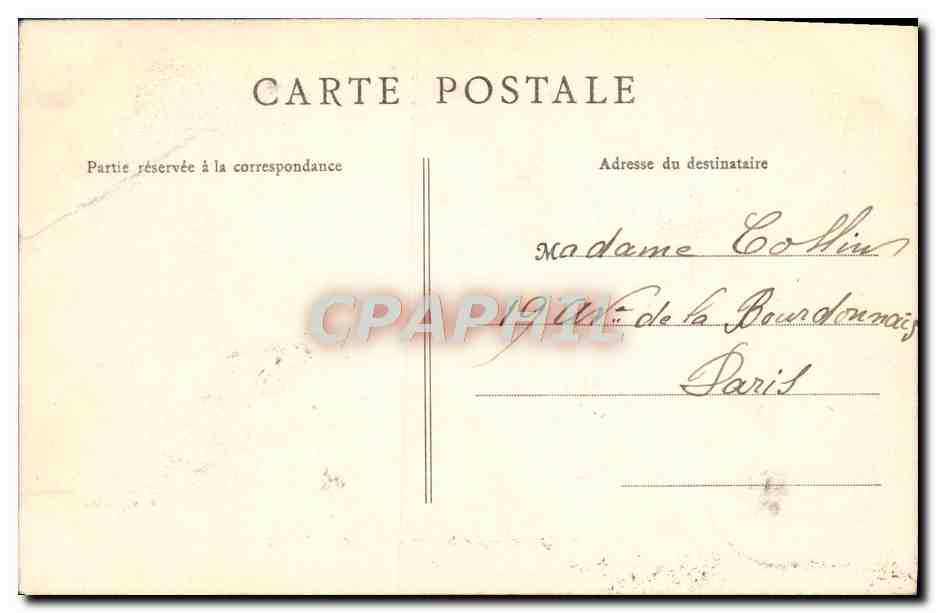 CPA Le Mont Dore Le Sommet Du Pic Du Saucy — Verso
