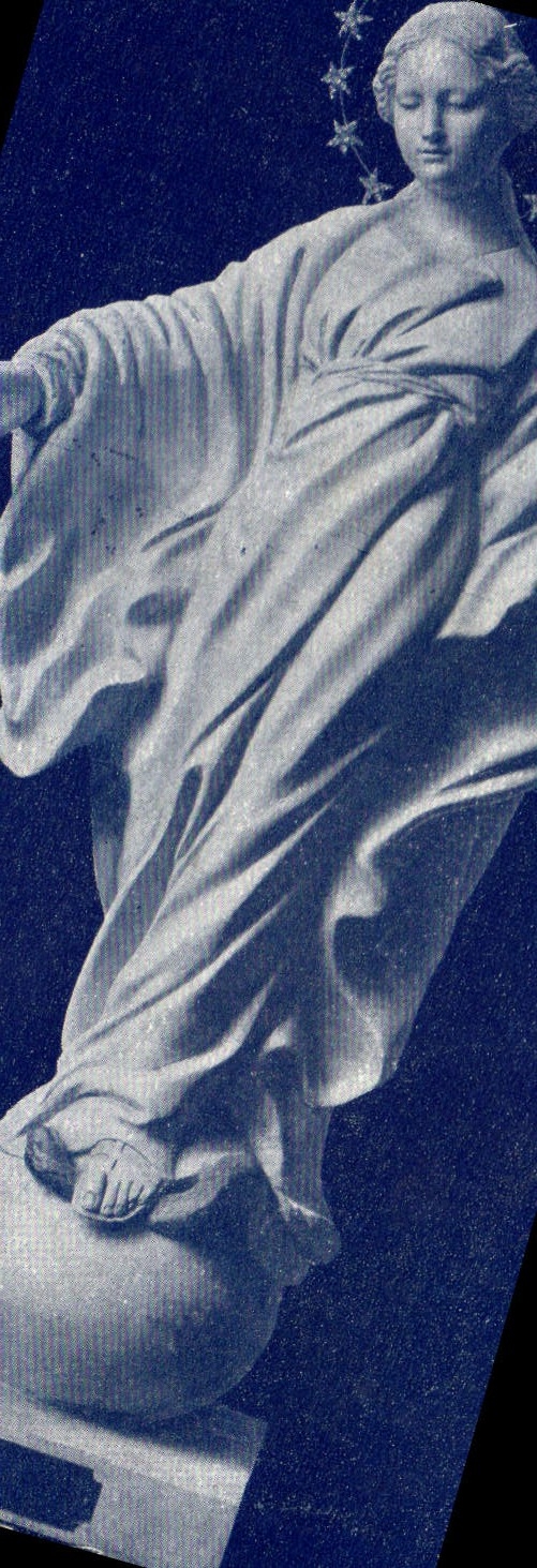 Statue de la Vierge de l'Annonciation — Carnet de la Chambre de l'Enfant-Jésus