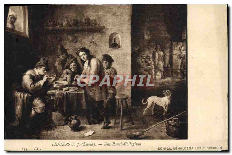 CPA Teniers Das Rauch Collegium Dresden