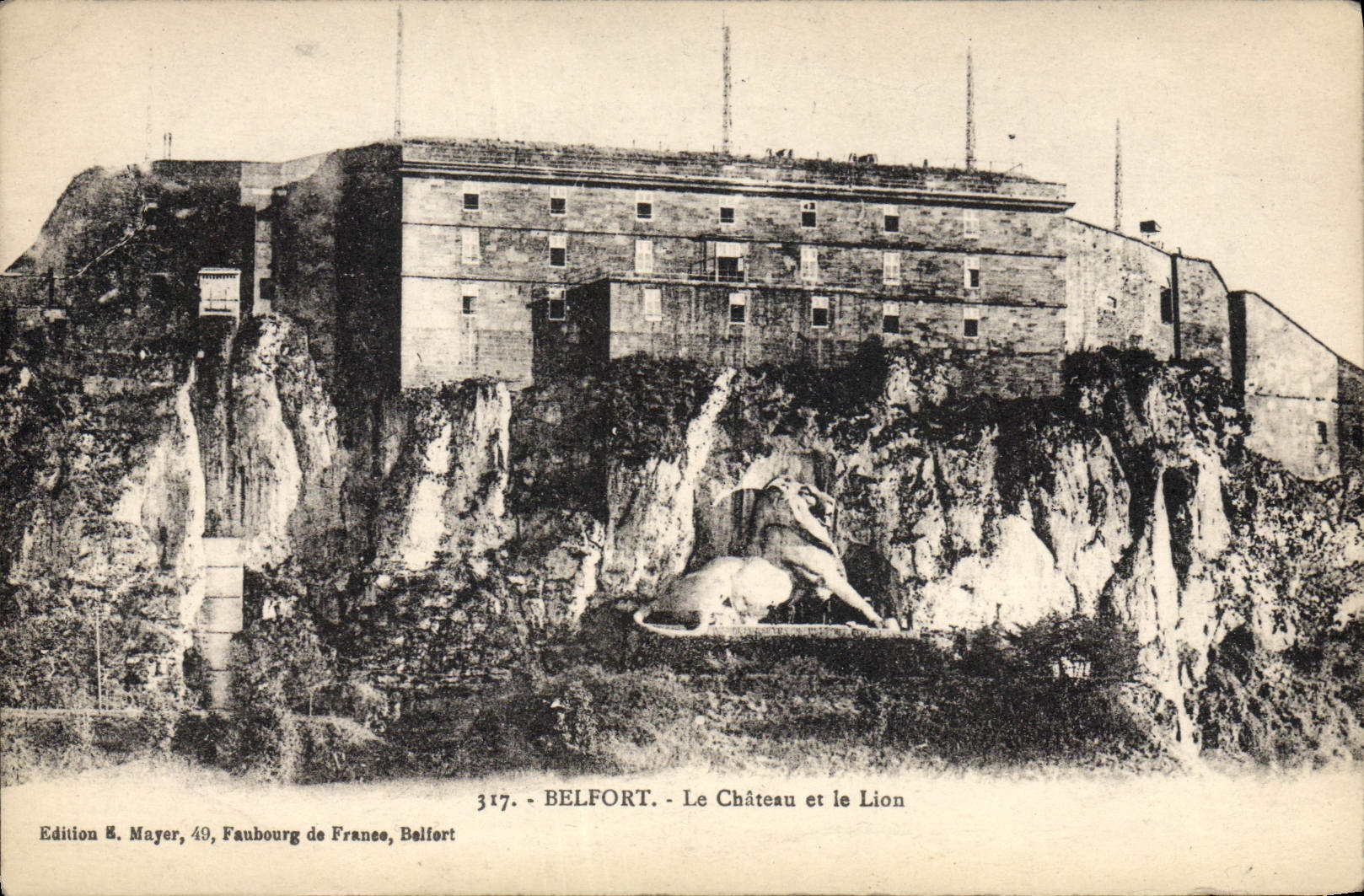 Belfort - Das Schloss und der Löwe — Edition S. Mayer, Nr. 317