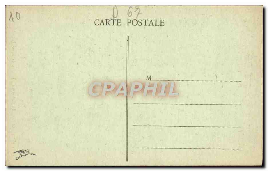 CPA Strasbourg La Cathedrale Tympan Du Grand Portail — Verso