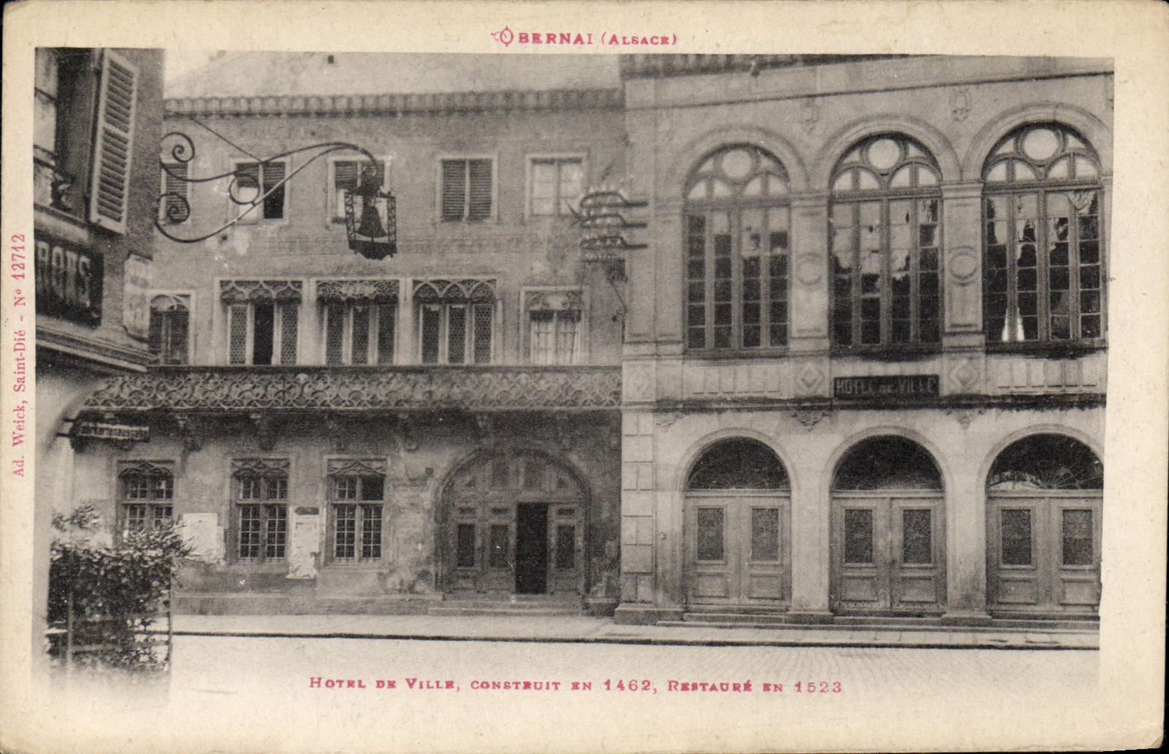 CPA Obernai Hotel de ville 