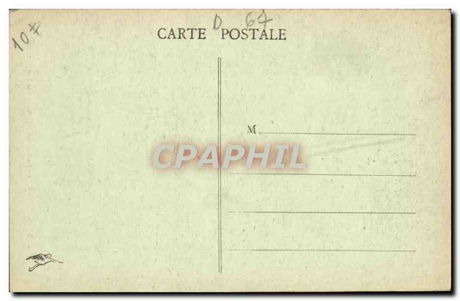 CPA Strasbourg La Cathedrale Portail Saint Laurent — Verso