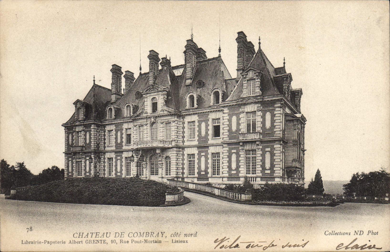 CPA Chateau De Combray