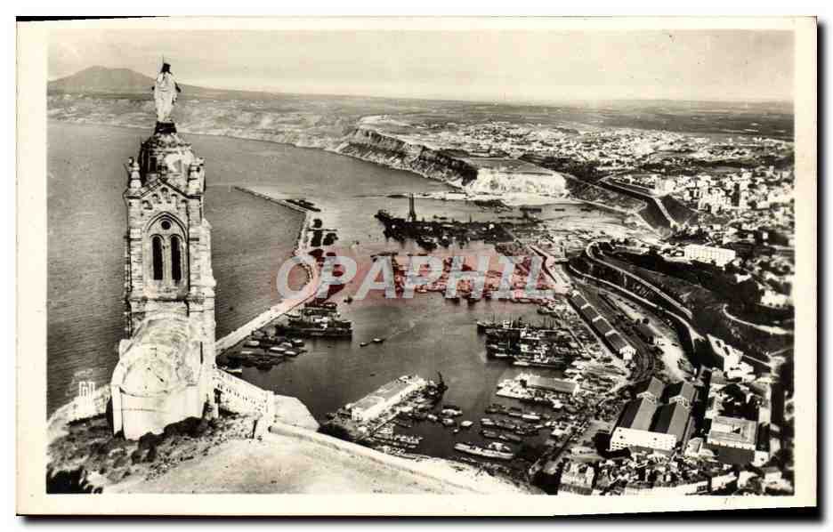 CPM Oran Vue Generale Prise De Sainta Cruz