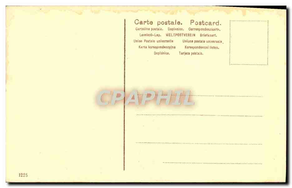CPA Firenze Galierla Pitti Ritratto Di Un Vecchie Rembrandt — Verso