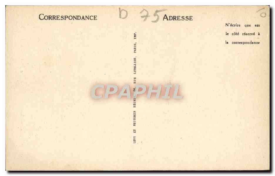 CPA Eglise De La Sorbonne Le Maitre Autel — Rückseite