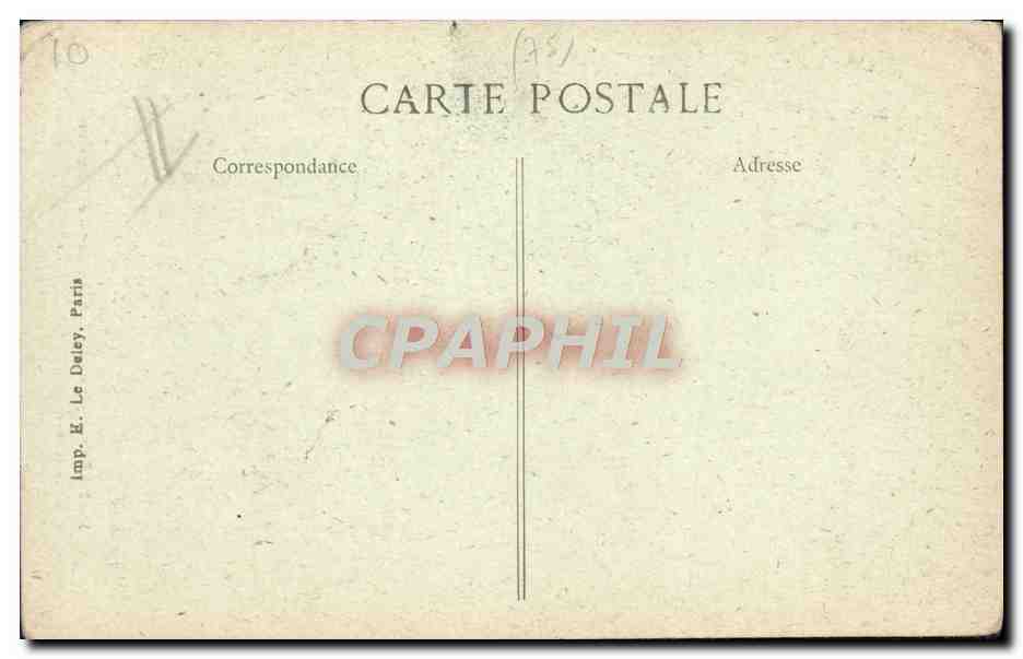 CPA Paris Eglise Saint Julien Le Pauvre — Rückseite