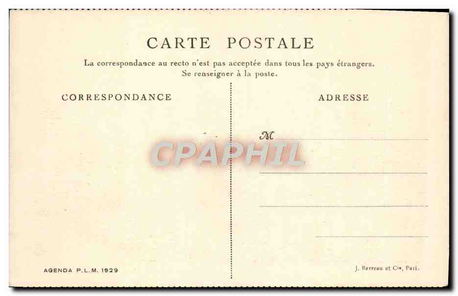 CPA Le Puy Vue Panoramique — Rückseite