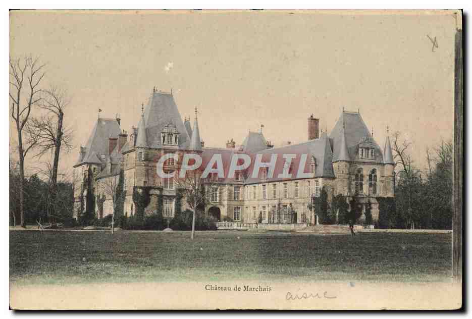 CPA Chateau De Marchais