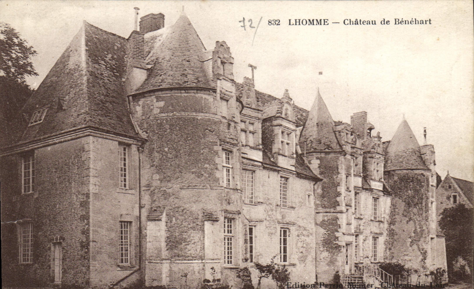 CPA Lhomme Chateau De Benehart