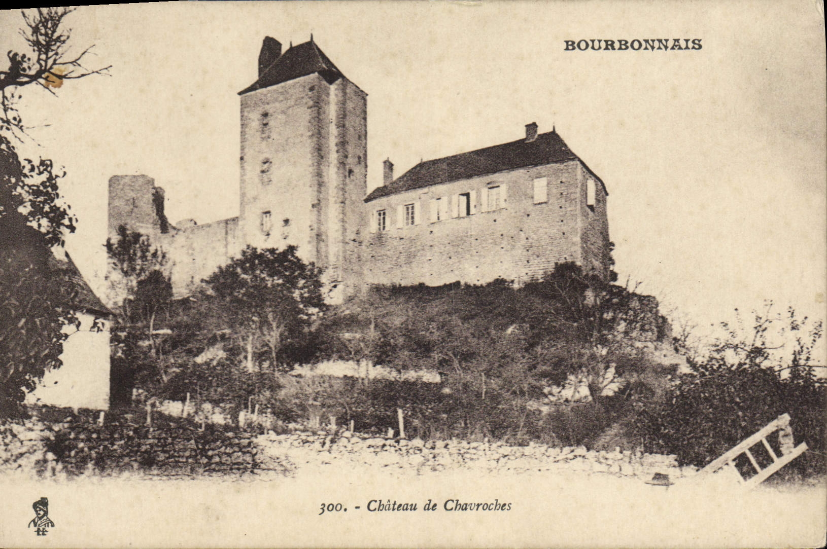 Château de Chavroches — Bourbonnais — série 300