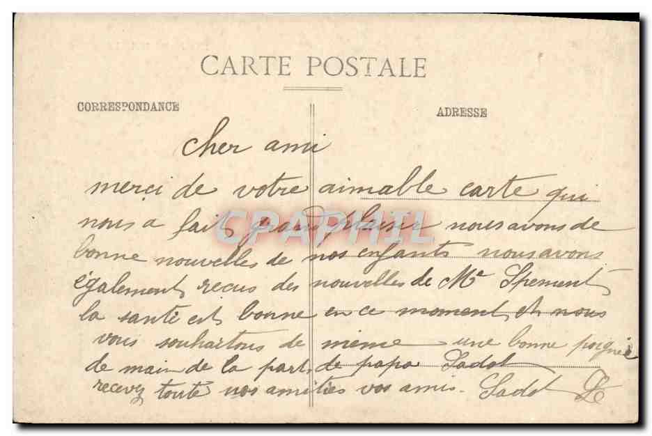 Château de Chavroches — Bourbonnais — série 300 — Rückseite
