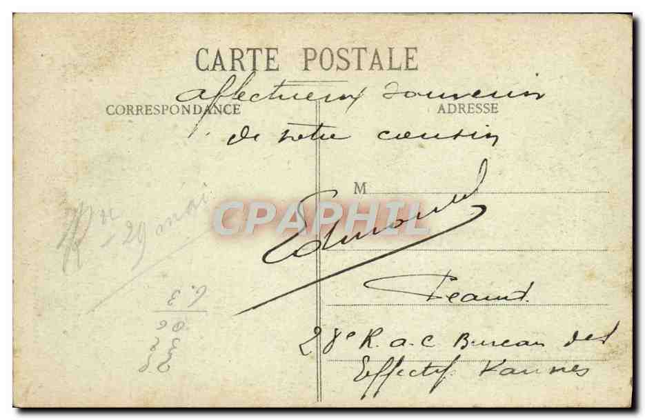 CPA Presquile De Rhuys Chateau De Suscinio — Verso