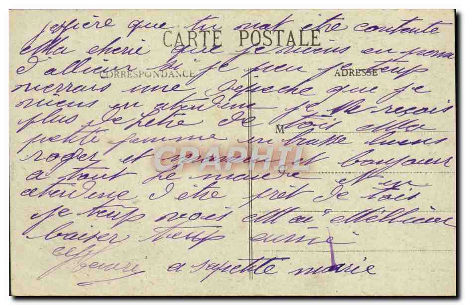 CPA Charmes Sur Moselle En La Porte Bazin Le chateau Le moulin de Francois de l'Espee — Rückseite
