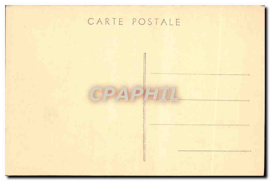 CPA Chouze Sur Loire Chateau Des Reaux — Rückseite