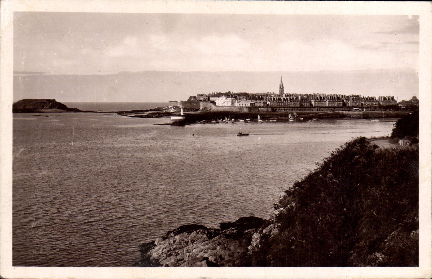 Vista generale della cornice di Aleth — Saint-Malo — editore 'Real Photo' n°35