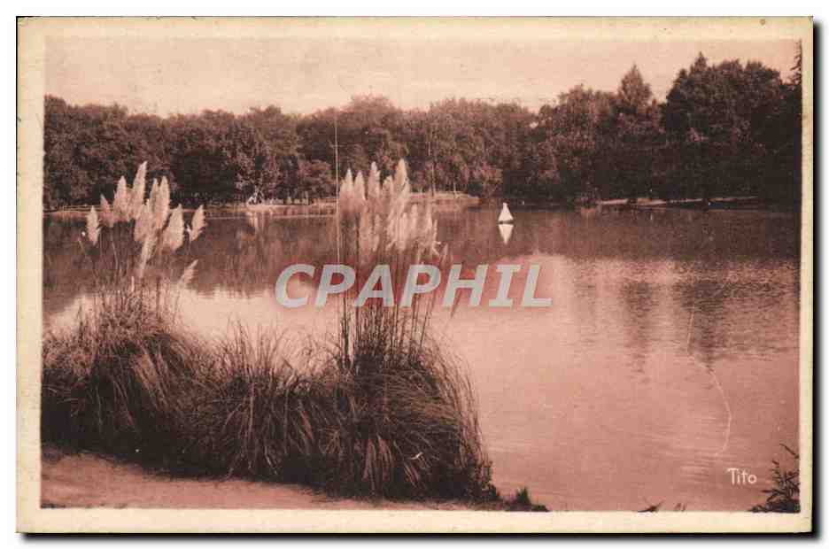 CPA Bordeaux Le Lac Du Parc Bordelais