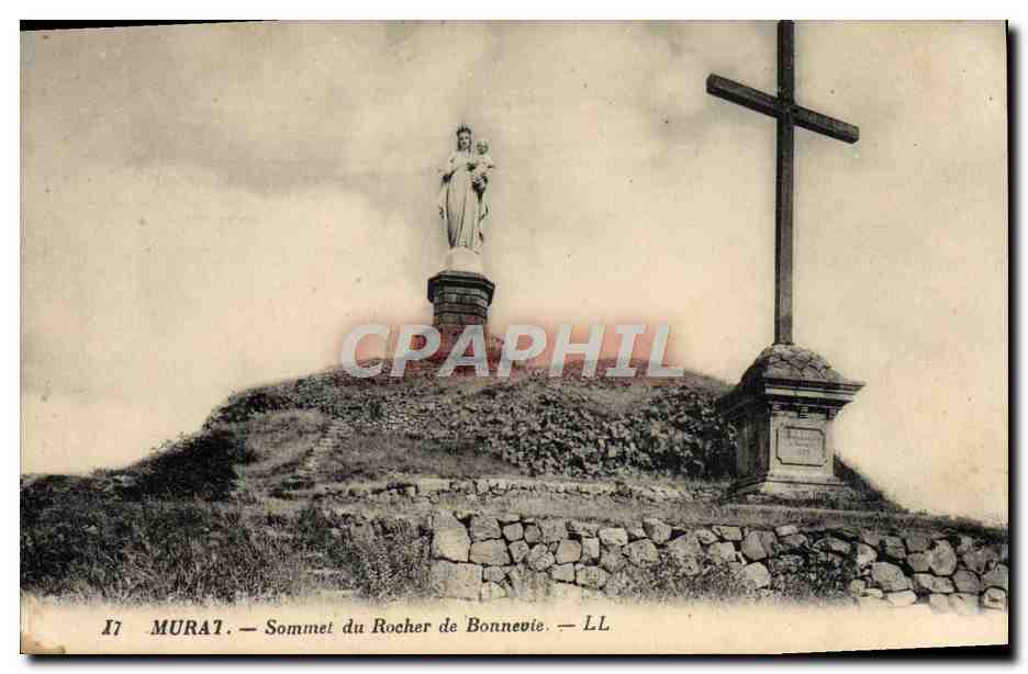 CPA Murat Sommet Du Rocher De Bonnevie