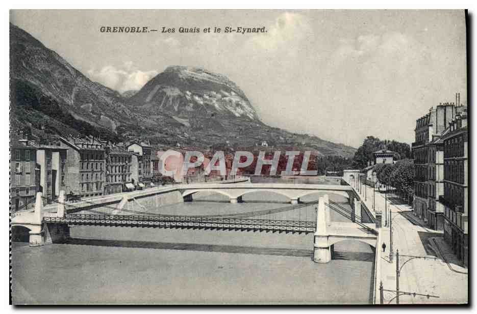 Grenoble — Les Quais et le St-Eynard — Éditeur non identifié, n° de série 93